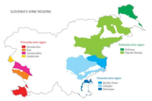 Slovenia Wine Growing Regions