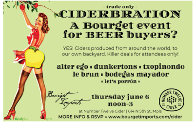 [Trade Only] Ciderbration – June 6, 2019 at Number Twelve Cider in Minneapolis