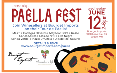 [Trade Only] Paella Fest – June 12, 2019 at Bourget Imports in Eagan