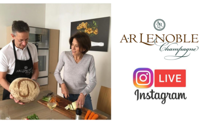 Thursday 10:30 am Join Anne and Antoine live from the kitchen of AR Lenoble
